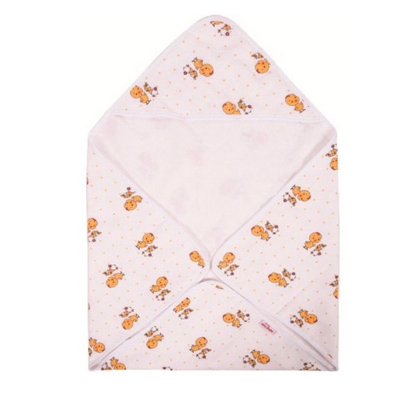 Продукт Sevi baby - Хавлия за новородено с пришит тензух - 0 - BG Hlapeta